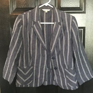 CAbi linen blazer